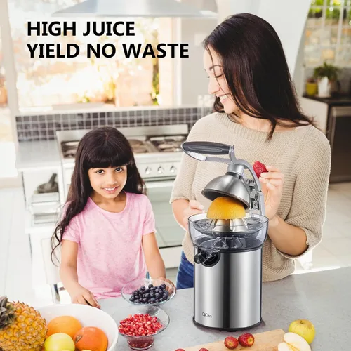 Vista 9 de Qcen 500W Juicer Machine Green y Electric Citrus Juicer Exprimidor Paquete