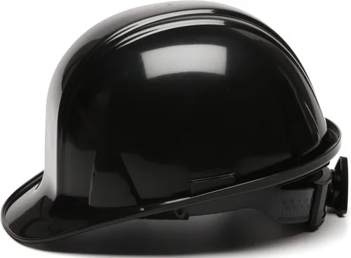 Vista 3 de Pyramex SL Series Cap Style Hard Hat, 4-Point Ratchet HDPE shell, Rain trough, Low-profile design, Fits all head sizes, Construction & utility