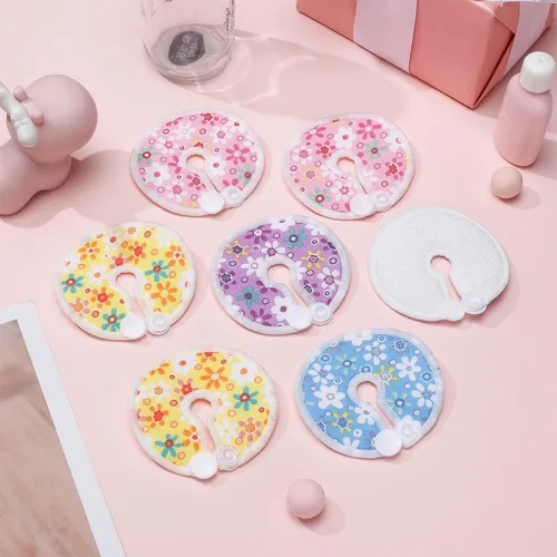Vista 7 de 32 fundas para botones de tubo G, almohadillas de algodón para apoyo de alimentación, suministros de algodón reutilizables, fundas suaves