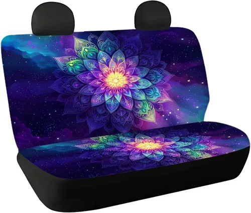 Vista 37 de AFPANQZ Funda protectora para asiento trasero de automóvil, con bandera patriótica estadounidense, solo para asiento trasero de automóvil, camión