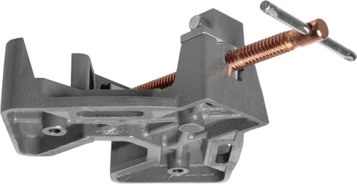 Vista 8 de Strong Hand Tools, Hierro fundido resistente, abrazadera de ángulo recto de 90 grados, abrazadera de esquina, mandíbula oscilante ajustable