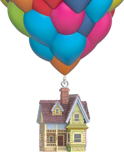 Vista 7 de Tarjeta de Recuerdo de Navidad Hallmark – Disney y Pixar Up Musical, Regalos para Fans de Disney