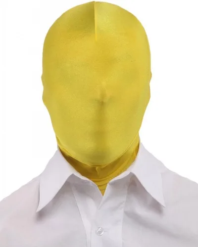 Vista 14 de Seeksmile Zentai - Máscara capucha unisex de licra elastano