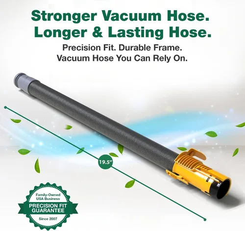 Vista 8 de Crucial Vacuum Manguera compatible con Dyson DC07 All Floors Hose Silver/Yellow No. 904125-51
