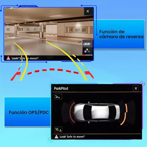 Vista 7 de Radio estéreo compatible para automóvil, RCD360 PRO3S RCD330, Carplay, Android Auto, Bluetooth, USB, AM/FM, RVC, tarjeta SD, para VW Golf MK5 MK6