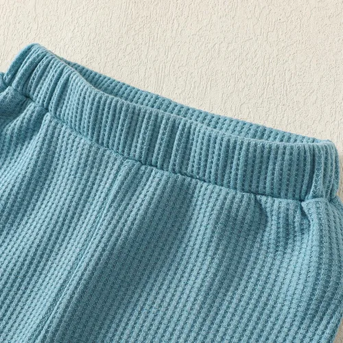 Vista 5 de Mioglrie Conjunto de ropa de bebé para niña, tops y pantalones, ropa para niñas pequeñas, sudaderas para bebés