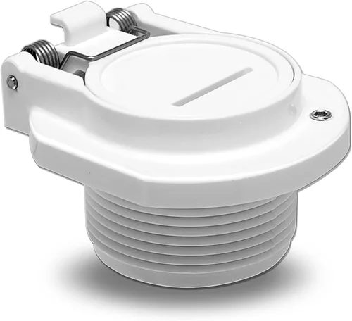 Vista 7 de W400BWHP, GW9530 - Cubierta de succión para piscina, rotación libre, bloqueo de vacío, ajuste de pared de seguridad de 1-1/2 pulgadas, MPT
