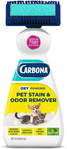 Vista 14 de Carbona Paquete variado de limpieza, removedor de manchas y olores de mascotas con motor Oxy, 13.5 onzas líquidas, limpiador de alfombras de 13.5