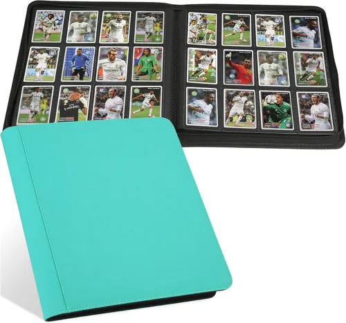 Vista 23 de GERMUN Carpeta de tarjetas coleccionables con 12 bolsillos, 720 bolsillos, carpeta de colección de tarjetas, carpeta de álbum de tarjetas para MTG