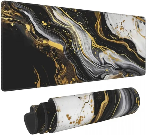 Vista 19 de Alfombrilla de escritorio, tapete de escritorio de 31.5" × 11.8", alfombrilla grande para mouse de juegos, alfombrilla duradera extendida para mouse