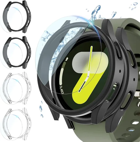 Vista 29 de Rc-Z - Funda protectora de pantalla para Samsung Galaxy Watch 5 4 de 1.575 in (6+6 unidades)