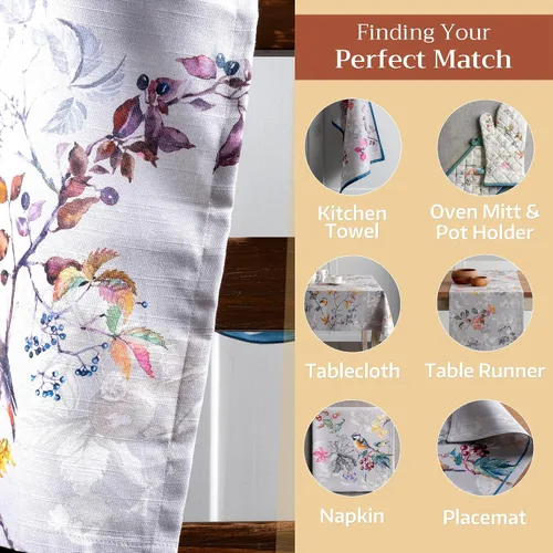 Vista 1093 de Maison d' Hermine Delantales para mujer con bolsillo, 100% algodón (27.50 x 31.50 pulgadas)