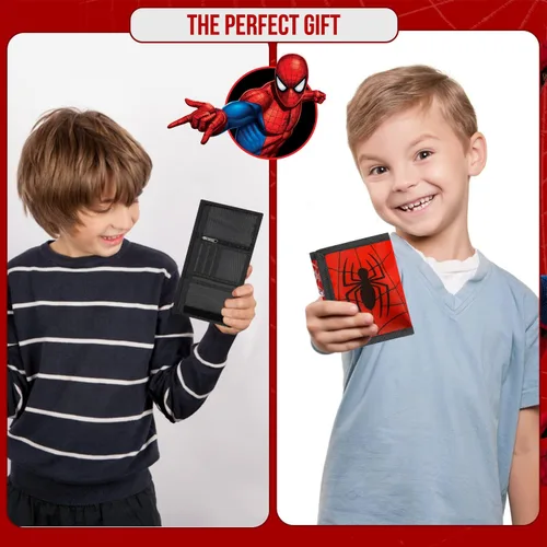 Vista 4 de Marvel Cartera infantil Spider-Man con Vengadores, plegable