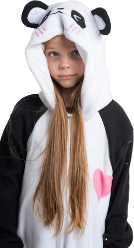 Vista 5 de Spooktacular Creations Pijama unisex para niños disfraz de animal panda de una pieza