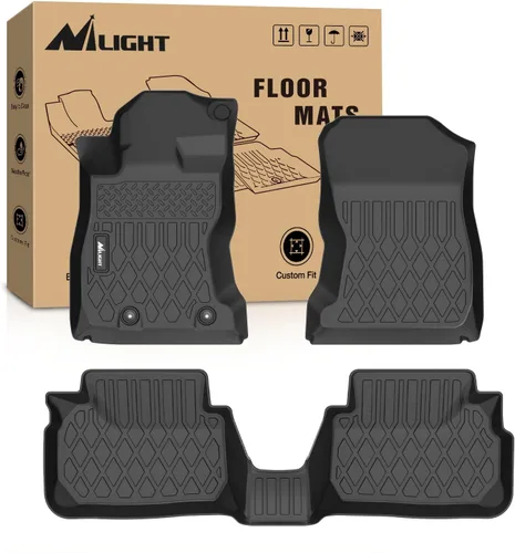 Vista 18 de Nilight Alfombrillas TPE para Subaru Outback Legacy 2010 2011 2012 2013 2014 para todo tipo de clima, ajuste personalizado, forros de piso