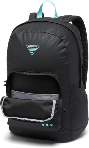 Vista 4 de Columbia Mochila unisex PFG Zigzag 22L, negrocorriente del golfo, talla única