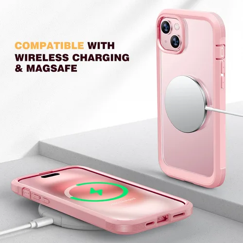 Vista 772 de DIACLARA - Funda transparente compatible con iPhone XR 6.1 pulgadas 2018