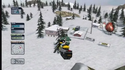 Vista 13 de Ski-Doo Snowmobile Challenge - Nintendo Wii