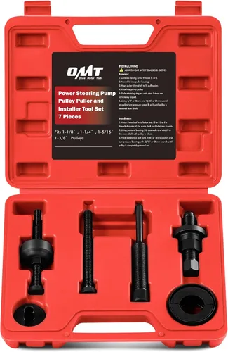 Vista 8 de Orion Motor Tech - Juego de herramientas de extracción e instalación de polea de bomba de dirección asistida, herramientas de extracción e