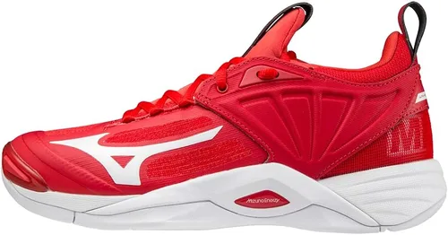Vista 15 de Mizuno Wave Momentum 2 Zapato de voleibol para mujer Negro/Plateado