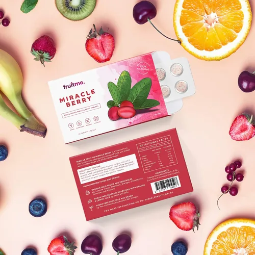 Vista 8 de Miracle Berry Tablets 10 Pack - 10 Gently Dried Miracle Fruit Tablets - Sweeten Those Sour Moments with Unique Taste Changing Magic Fruit by FruitMe