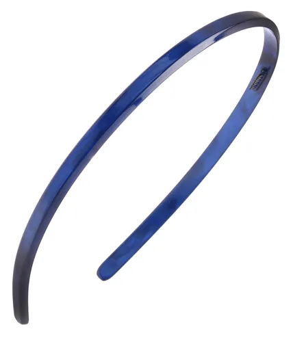 Vista 16 de Diadema marrón para mujer, France Luxe de 1/4 de pulgada, ultracómoda, delgada, África, ajuste flexible con dientes suaves antideslizantes, sujeción
