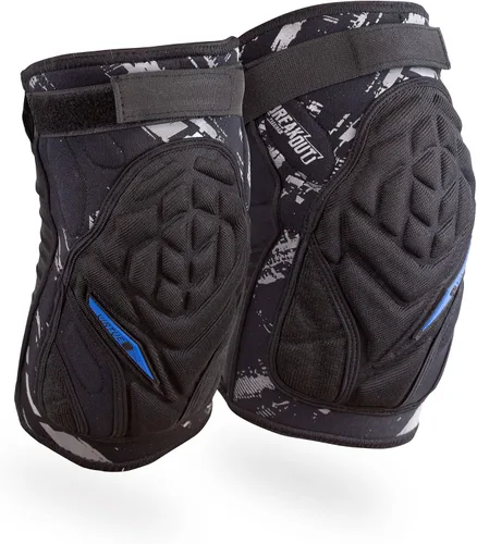Vista 5 de VIRTUE Breakout Rodilleras – Almohadillas protectoras ligeras multideporte con forro de manga de compresión que absorbe la humedad y espuma moldeada