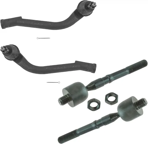 Vista 201 de TRQ Juego de varillas de acoplamiento delanteras interiores y exteriores, 4 piezas, compatible con Kia Soul 2014-2019 15-19 Soul EV