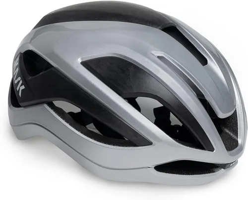 Vista 15 de KASK Elemento - Casco de ciclismo de carretera aerodinámico, grava y montaña, casco de ciclismo de ciclocross verde (Beetle Green)