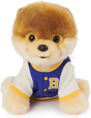 Vista 8 de GUND Boo, El perro más lindo del mundo con gorro parisino de peluche, muñeco de perro pomerania para edades de 1 año en adelante, 9 pulgadas