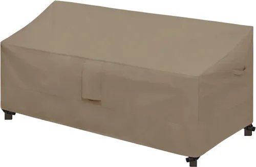 Vista 9 de Easy-Going Funda impermeable para sofá de patio, resistente a los rayos UV, funda de sofá biplaza para exteriores, funda para muebles de jardín