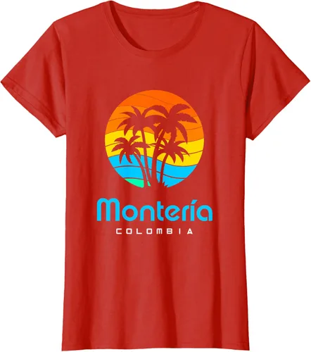 Vista 64 de Camiseta Montería Colombia, Negro