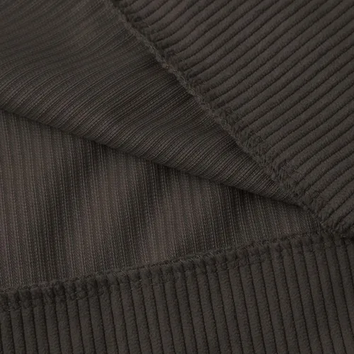 Vista 5 de Sudadera de pana para hombre, de manga larga, con botones, estilo casual, a la moda, lisa, para otoño, térmica