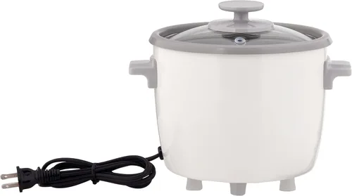 Vista 3 de Zojirushi Olla arrocera/vaporera de 3 tazas (blanco)