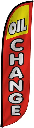 Vista 17 de LookOurWay Bandera de plumas, bandera publicitaria de 12 pies de alto para promoción de negocios y eventos, solo bandera, detalles automáticos