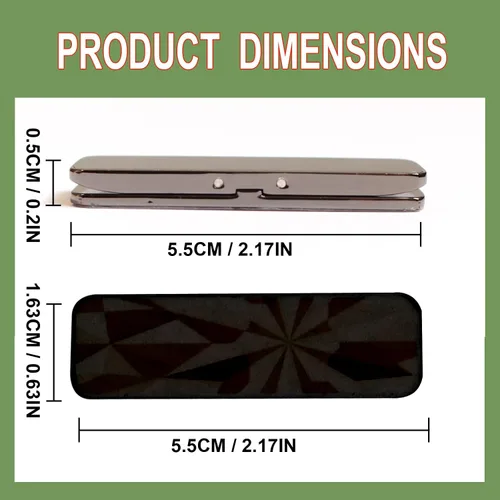 Vista 4 de Soporte para teléfono inteligente con rotación de 360°, soporte ajustable vertical horizontal de aleación de aluminio compatible con teléfonos