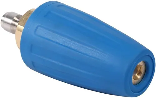 Vista 6 de Boquilla Turbo, 1/4 "de conexión rápida de alta presión limpiador limpiador accesorio de pulverización de turbina giratoria boquilla 3000Psi (040)
