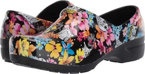 Vista 16 de Anywear SR Angel - Zuecos de enfermería, zapatos de trabajo antideslizantes para mujeres y hombres, zapatos de lactancia acolchados antideslizantes