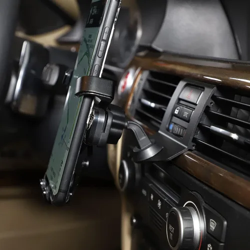 Vista 6 de CHEAYAR Soporte para teléfono de automóvil, soporte de teléfono para automóvil E90 E91 E92 E93, para todos los teléfonos móviles, clip para tablero