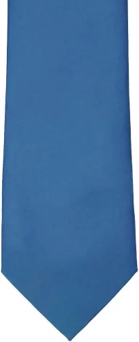 Vista 385 de tiemart Corbata de color sólido para hombre Longitud estándar