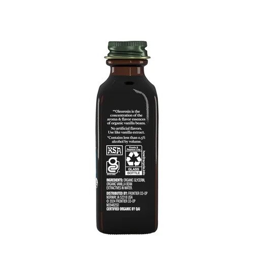 Vista 2 de Simply Organic Sabor a vainilla sin alcohol, Madagascar, certificado orgánico, sin gluten, certificado Kosher, botella de vidrio de 2 onzas