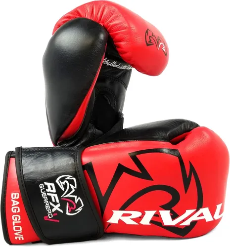 Vista 6 de Guantes de boxeo RIVAL RFX-Guerrero-V para bolsa de entrenamiento, con relleno de espuma multicapa (HDEF), cuero premium, sistema Wrist Lock 2