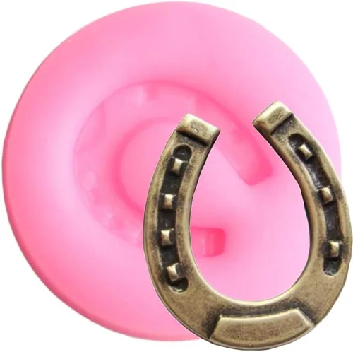 Vista 3 de 2 piezas lindo lindo sombrero de vaca niño tema vaquero del oeste molde de silicona para bricolaje postres pudín postres dulces pasta pasta jalea