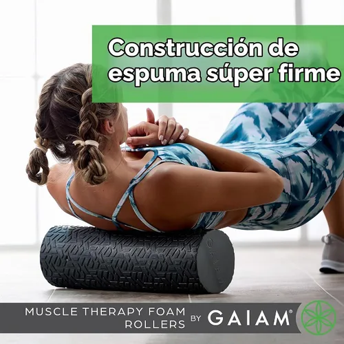 Vista 6 de Gaiam Restore - Rodillo de espuma, recuperación muscular, 36 pulgadas de largo High-Density EVA Foam Deep Tissue Massage Pre & Post-Workout