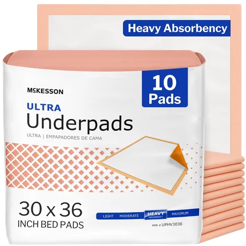 Vista 11 de McKesson Ultra Underpad, incontinencia, gran absorción, 30 x 30 pulgadas, 10