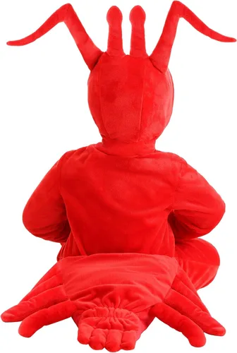 Vista 3 de Disfraz infantil de langosta de roca Rojo