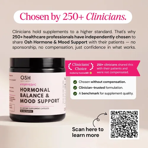 Vista 5 de Equilibrio hormonal ayurvédico para mujeres Apoyo al estado de ánimo, energía y sueño Regulador de cortisol Regula el estrógeno Alivio
