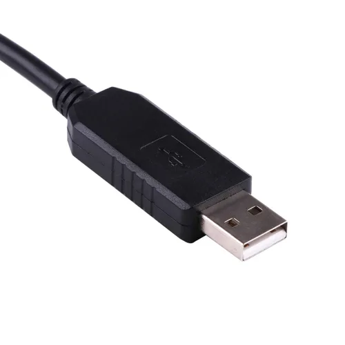Vista 2 de USB a DB25 RS232 adaptador serial convertidor cable módem nulo para Sharp X68K X68000 PC Comunicar cable de programación