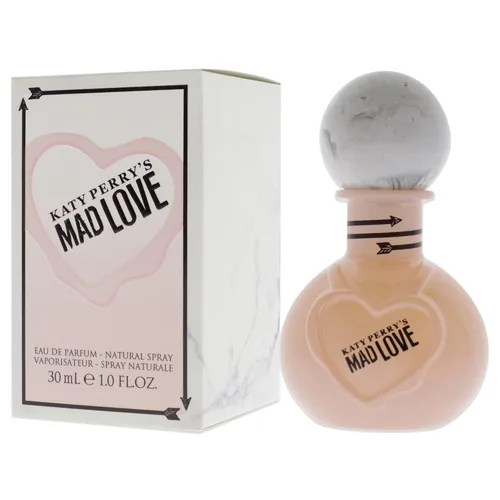 Vista 4 de Katy Perry Mad Love, Eau de Parfum, 1 onza líquida, fragancia para mujer de Katy Perry con aromas florales, afrutados y femeninos mezclados