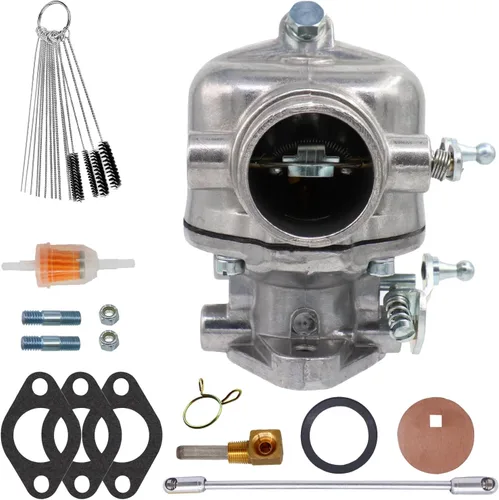 Vista 7 de 8N9510C Carburador para tractor Ford 8N 9N 2N 1939-1952 Marvel Schebler Reemplazo de carburador 8N9510C-HD 8N9510C 9N9510A B3NN9510A TSX241A TSX33